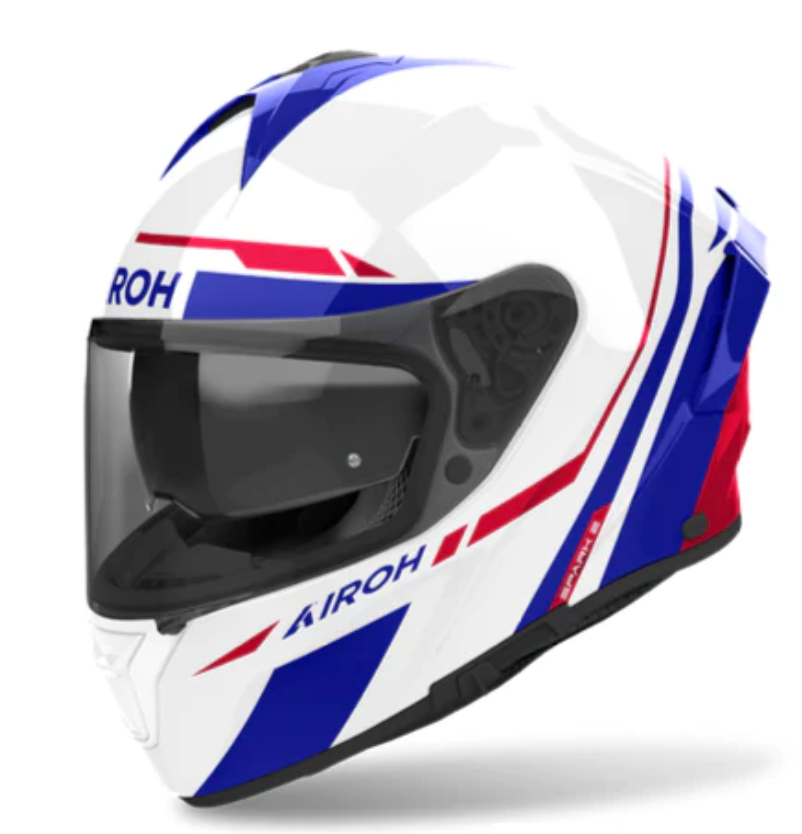 Helmet Spark 2 Spinner Blue/Red Gloss